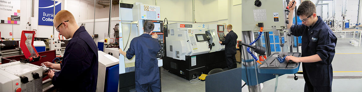 Apprentices at Burnley College