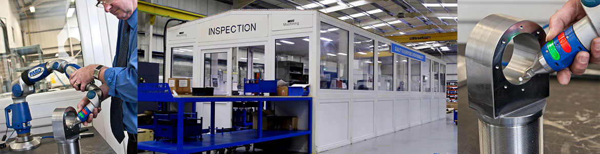 Inspection of machined components