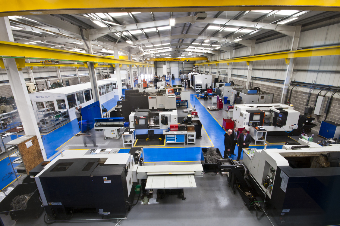WEC Machining Shopfloor