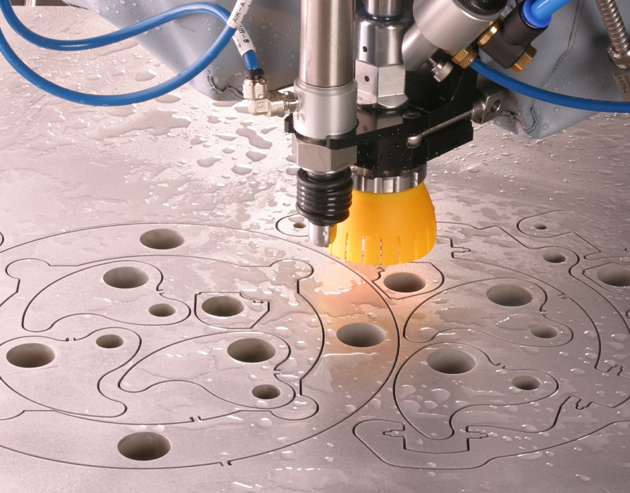 waterjet cutting machine